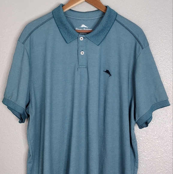 Tommy Bahama Comfort Fit Classic Casual Short Sleeve Polo Shirt Sz XXL - Picture 8 of 14